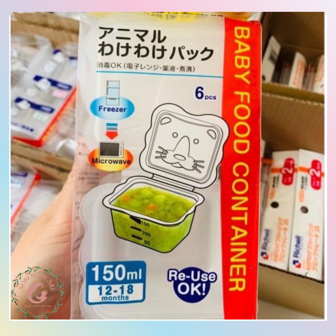 Khay trữ đông đồ ăn dặm cho bé RICHELL Nhật
