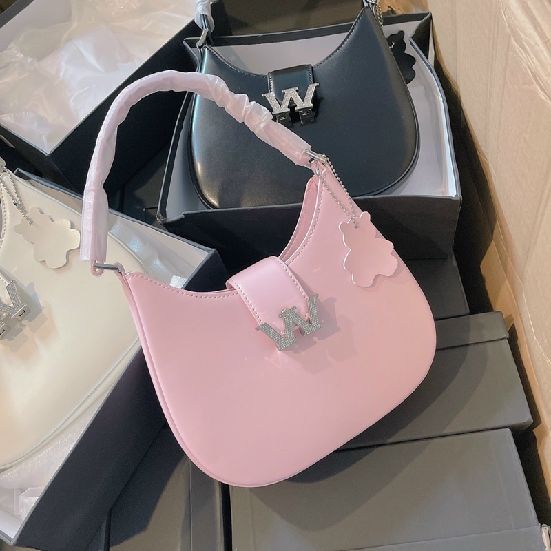 Full Box - Túi Kẹp ch ALEX WANG Da Mịn