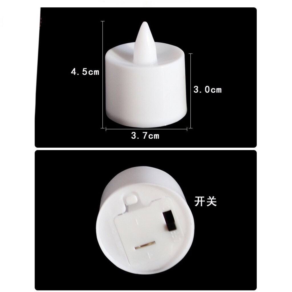 Nến điện tử LED mini kèm sẵn pin trang trí