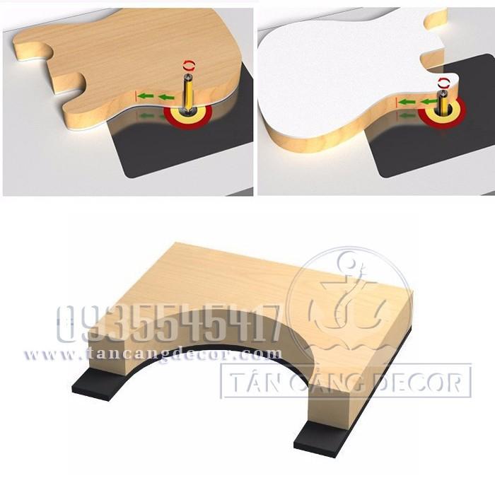 Mũi Router Phay Thẳng Bi Trên – Dưới 25mm Cốt 6.35 mm