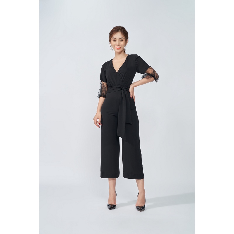 Voucher siêu sale 15% jumpsuit tay phối ren heradg - sjs20006