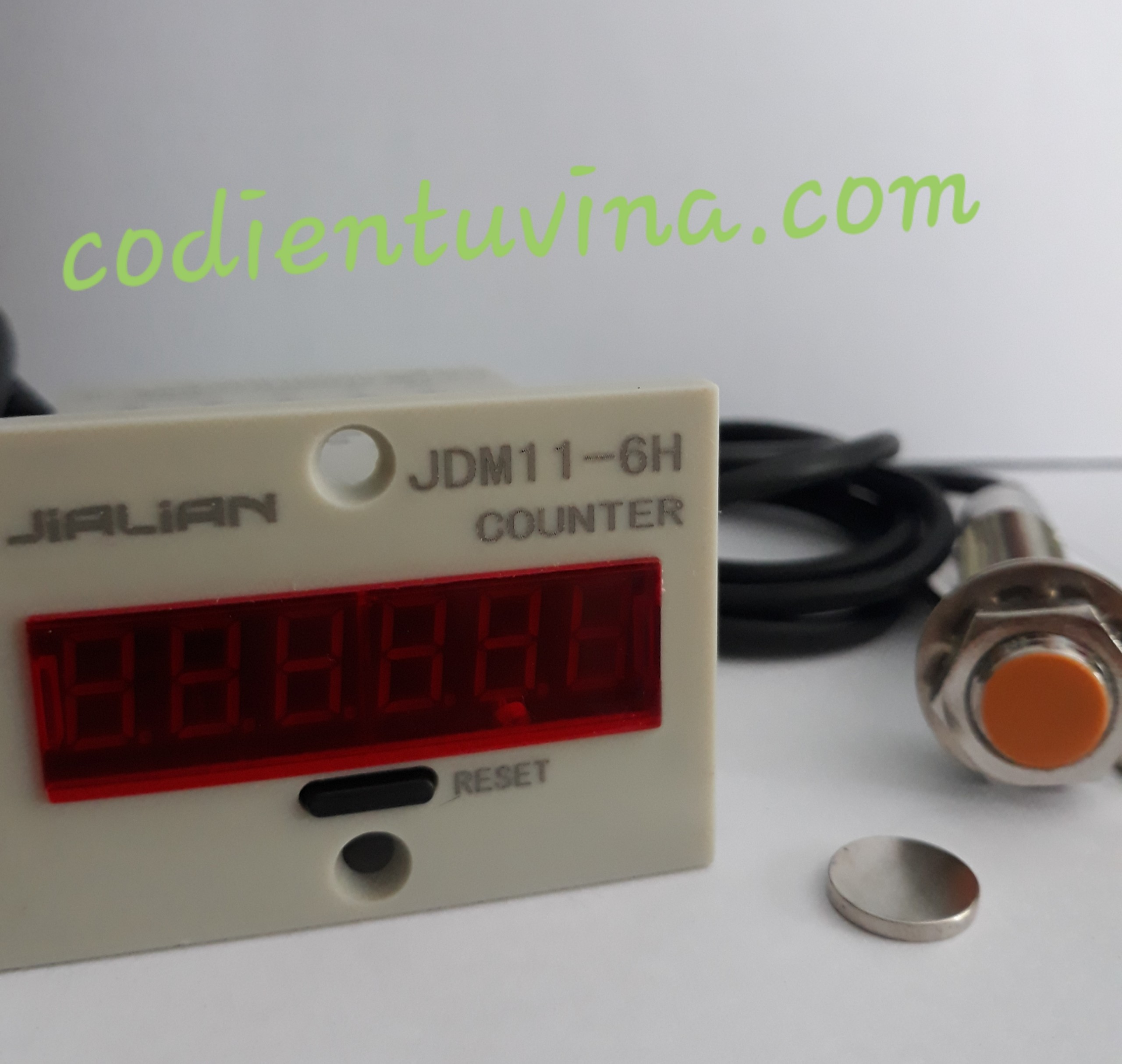 Bộ Đếm Counter Và Cảm Biến Từ Nguồn 220V