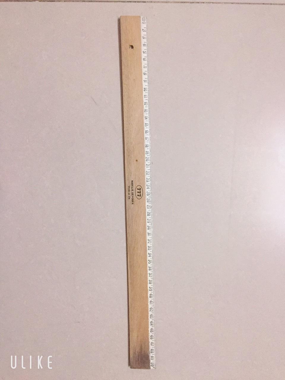 [HCM]Combo 30 Thước cây gỗ 50cm