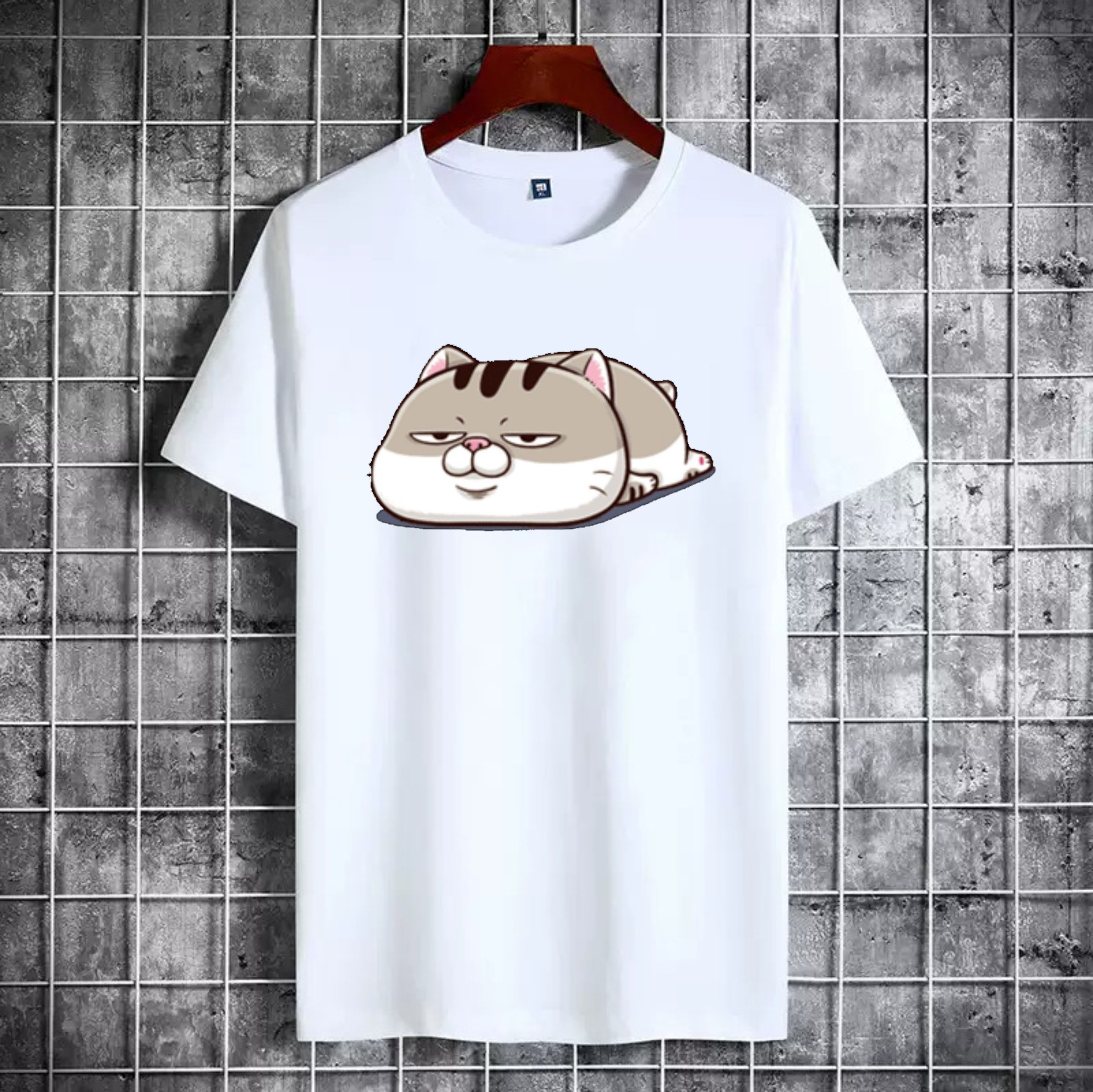 BST áo thun mèo ami bụng bự áo thun mèo ami bụng bự nam nữ chất thun cotton mịn mát có áo thun big size ngoại cỡ