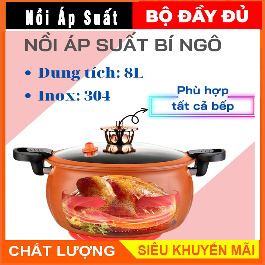 Nồi áp suất bí ngô