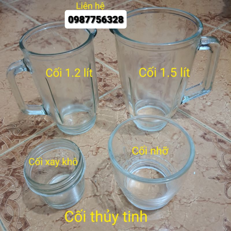 [HCM]Cối thủy tinh nhỏ máy xay sunhouse
