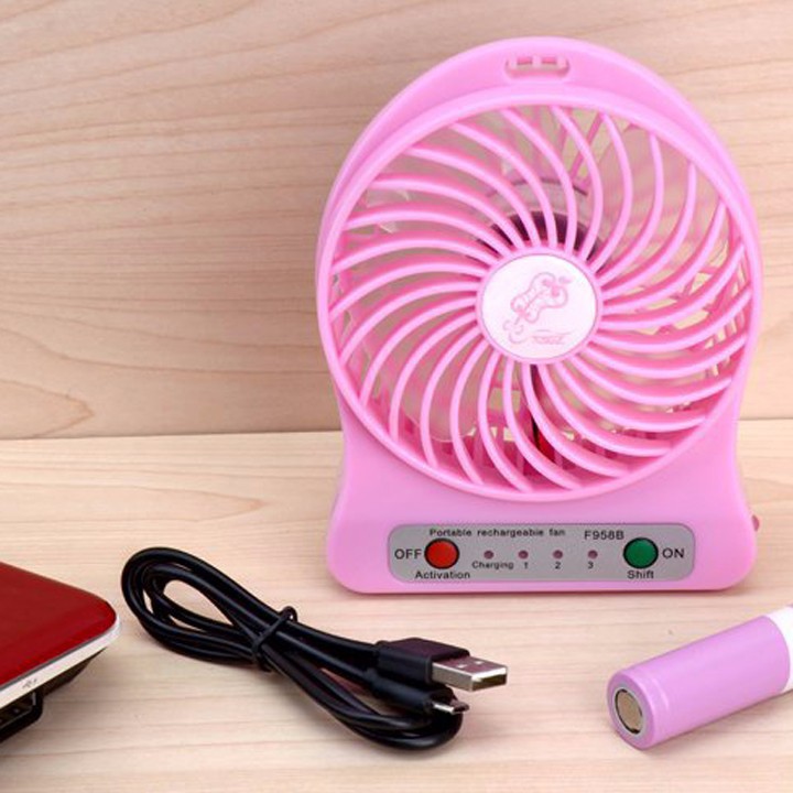 Quạt sạc mini 3 tốc độ siêu mát giá rẻ