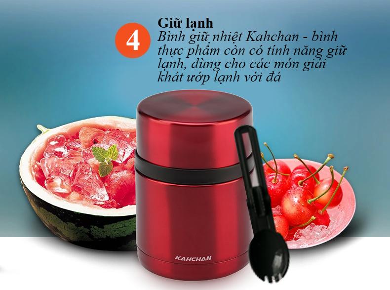 Bình giữ nhiệt Kahchan XFJ5-50 (Đỏ)