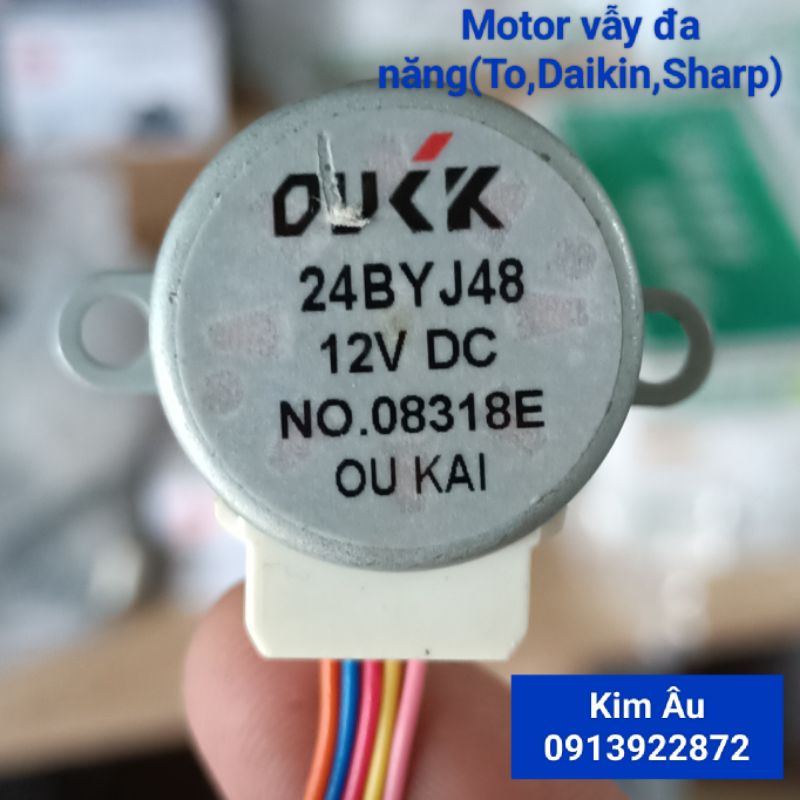 Mô tơ chậm đảo gió điều hoà đa năng
