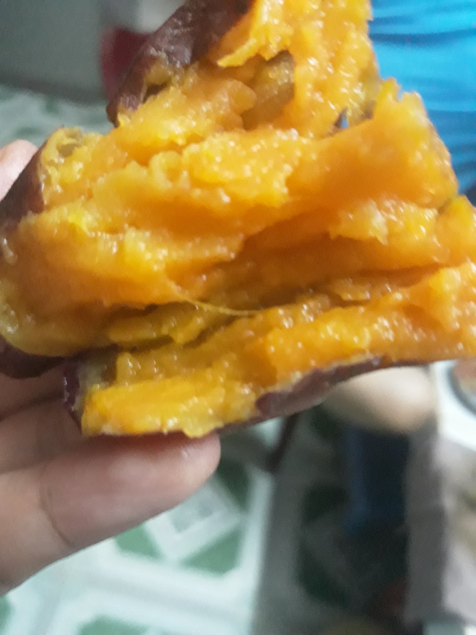 1 ký khoai mật tà nung chính gốc size bi 1 ký 14 củ trở lên- sam lê shop
