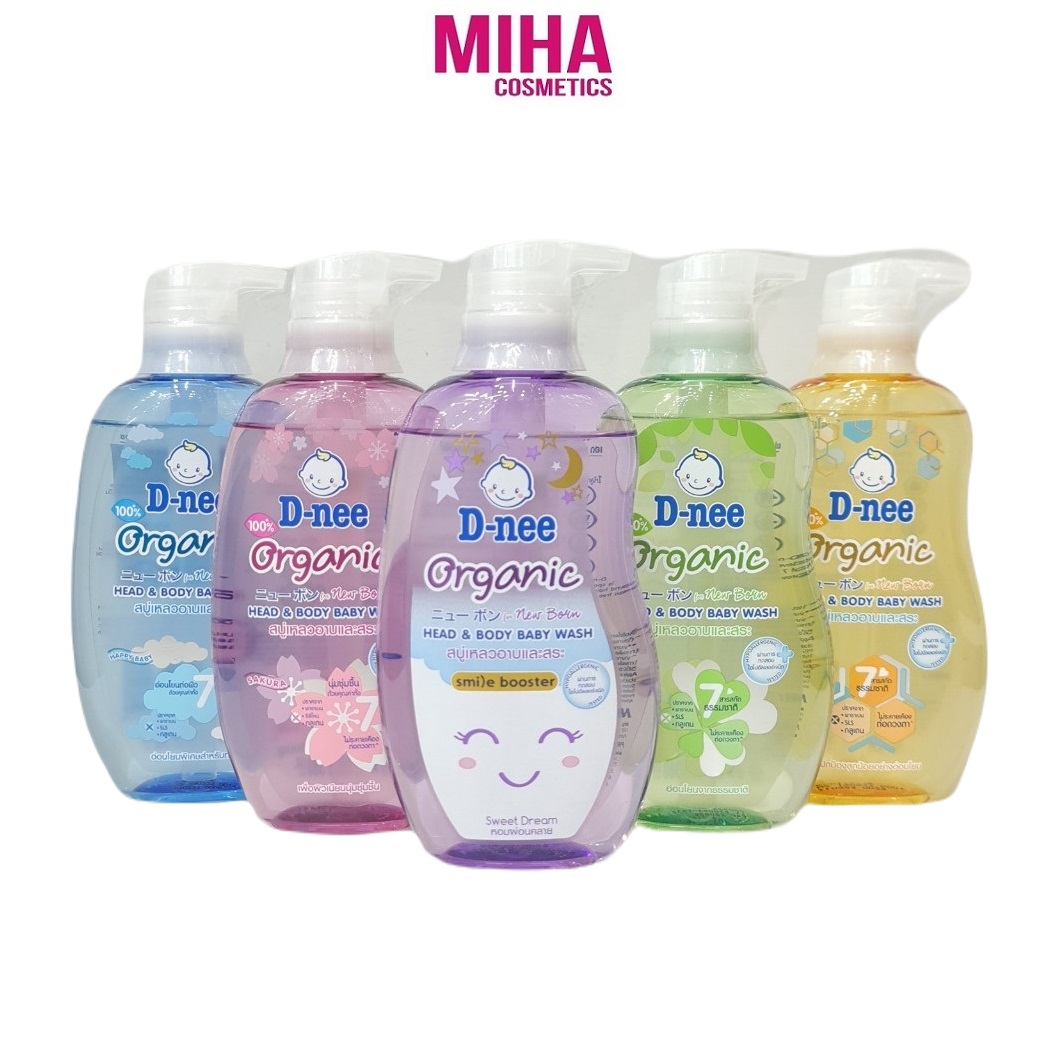 Sữa Tắm Gội Cho Bé DNEE 380ml Thái Lan