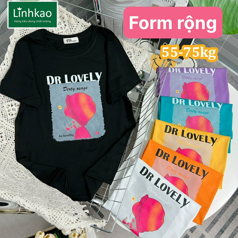 Áo thun 979 dr.lovely phom rộng mịn mát