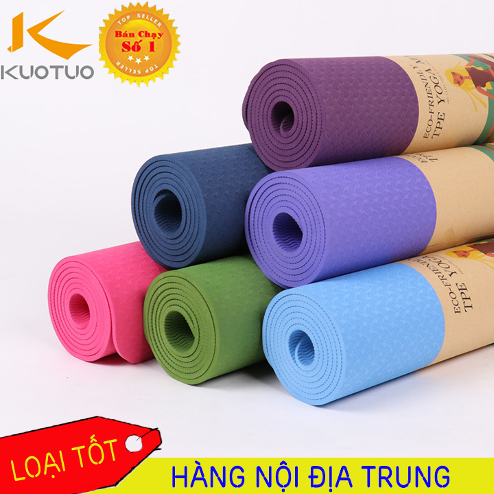 [LOẠI TỐT] thảm tập yoga lớp thảm tập yoga cao cấp thảm tập yoga tpe lớp 6mm