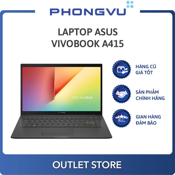 Laptop Asus Vivobook A415EA-EB360T ( i5-1135G7) (Đen) - Laptop cũ