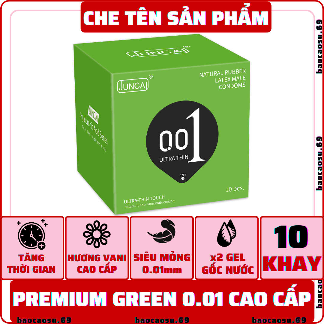 Bao Cao Su Durex Invisible Siêu Cực Mỏng Hộp 10 Cái