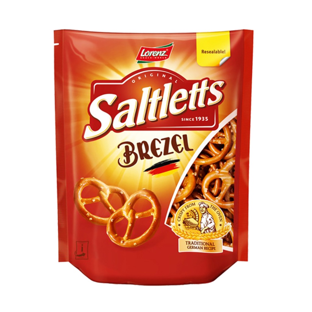 Bánh Xoắn Pretzel, Saltletts, Original Brezel