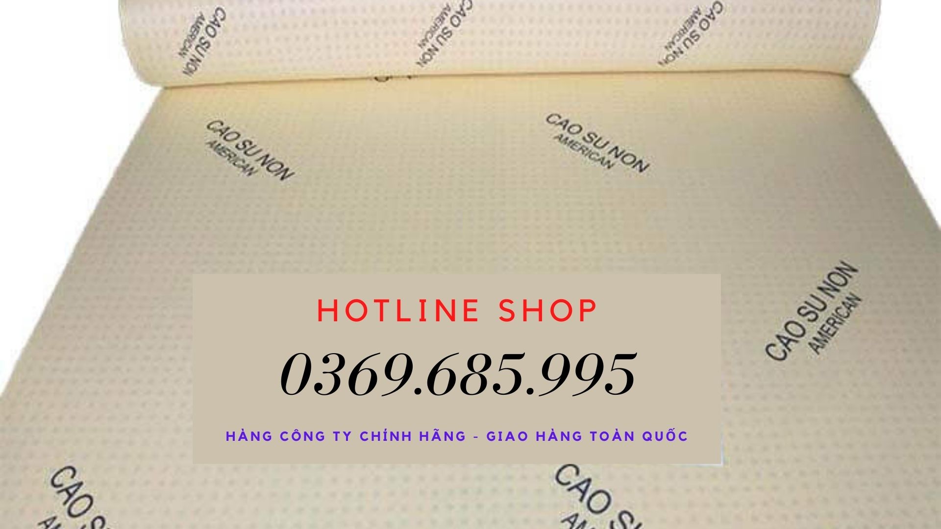 [HCM]Nệm cao su non AMERYCAN (Big sale)(Giá tại công ty)1m6 x 2m x 10cm. CHÍNH HÃNG-ÊM ÁI