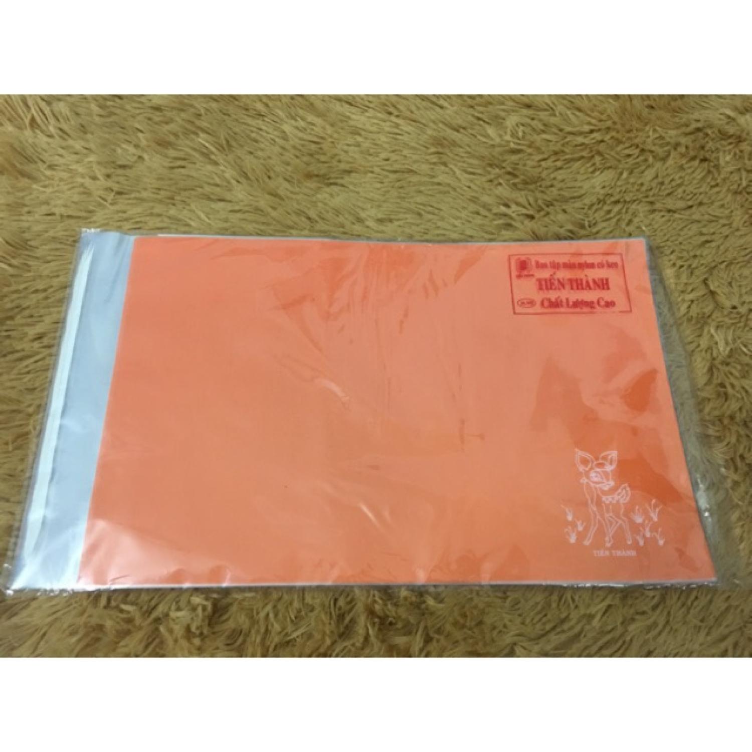 Giấy bao vở kèm bao kiếng màu (10 cái)