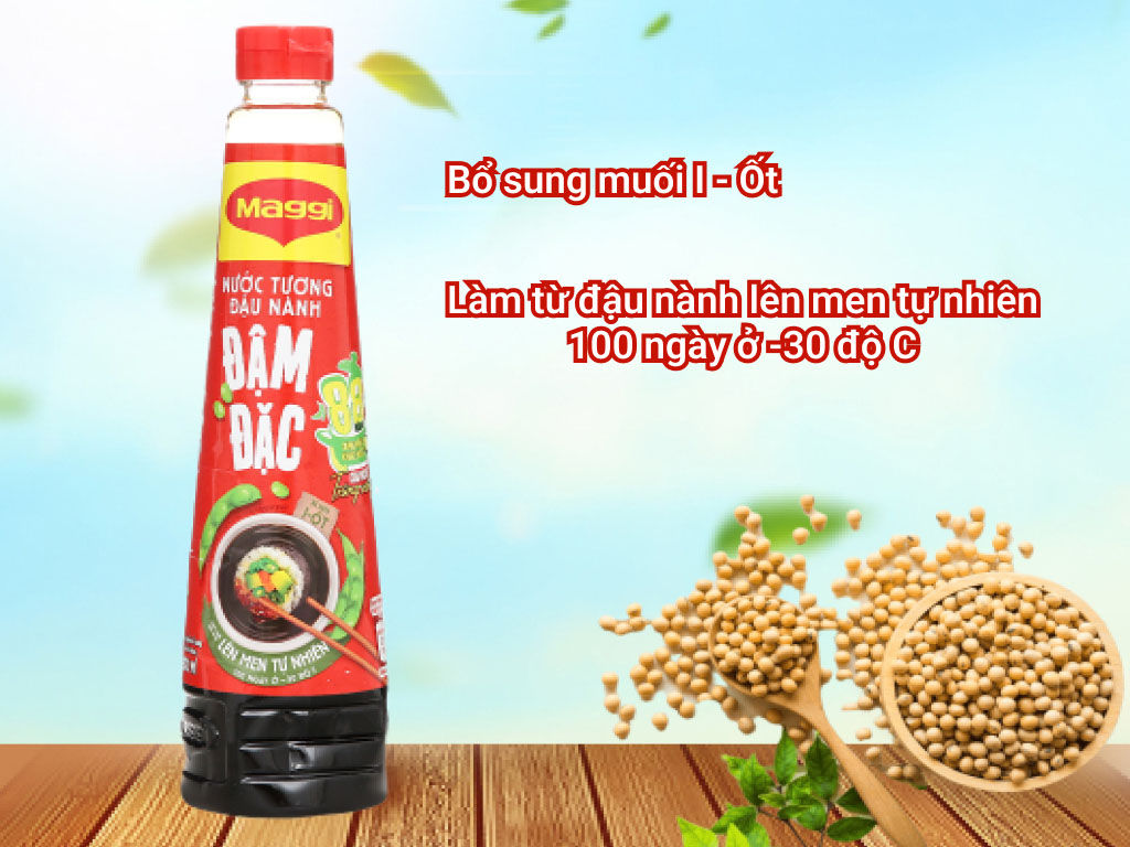 Nước tương Maggi chai 300ml