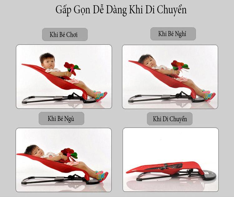 Ghế nhún cho bé có đồ chơi