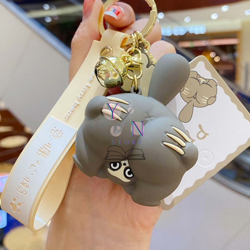 Móc Khóa Hình Mông Thú Siêu Cute