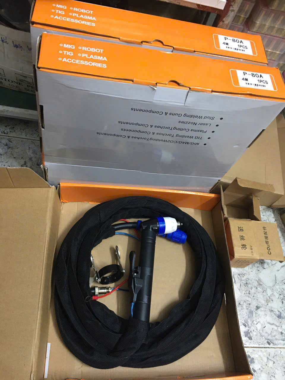 Dây Cắt Plasma p80 Công Tắc Trên - 8M