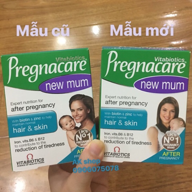 Vitamin Pregnacare New Mum Hàng  Uk