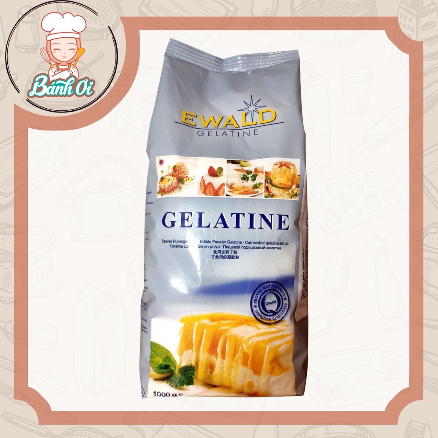 Bột ɡelatine EWALD 50g