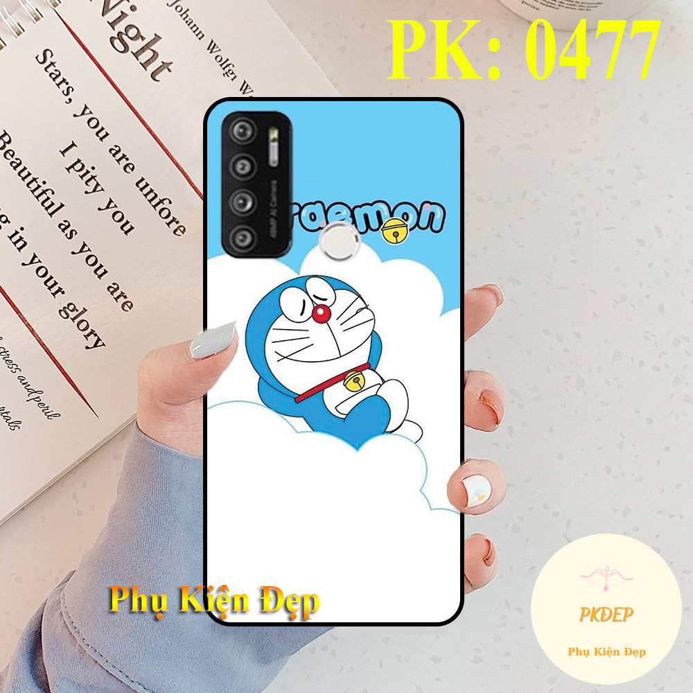 Ốp lưng Vsmart Live 4 dẻo đen in hình mèo ú