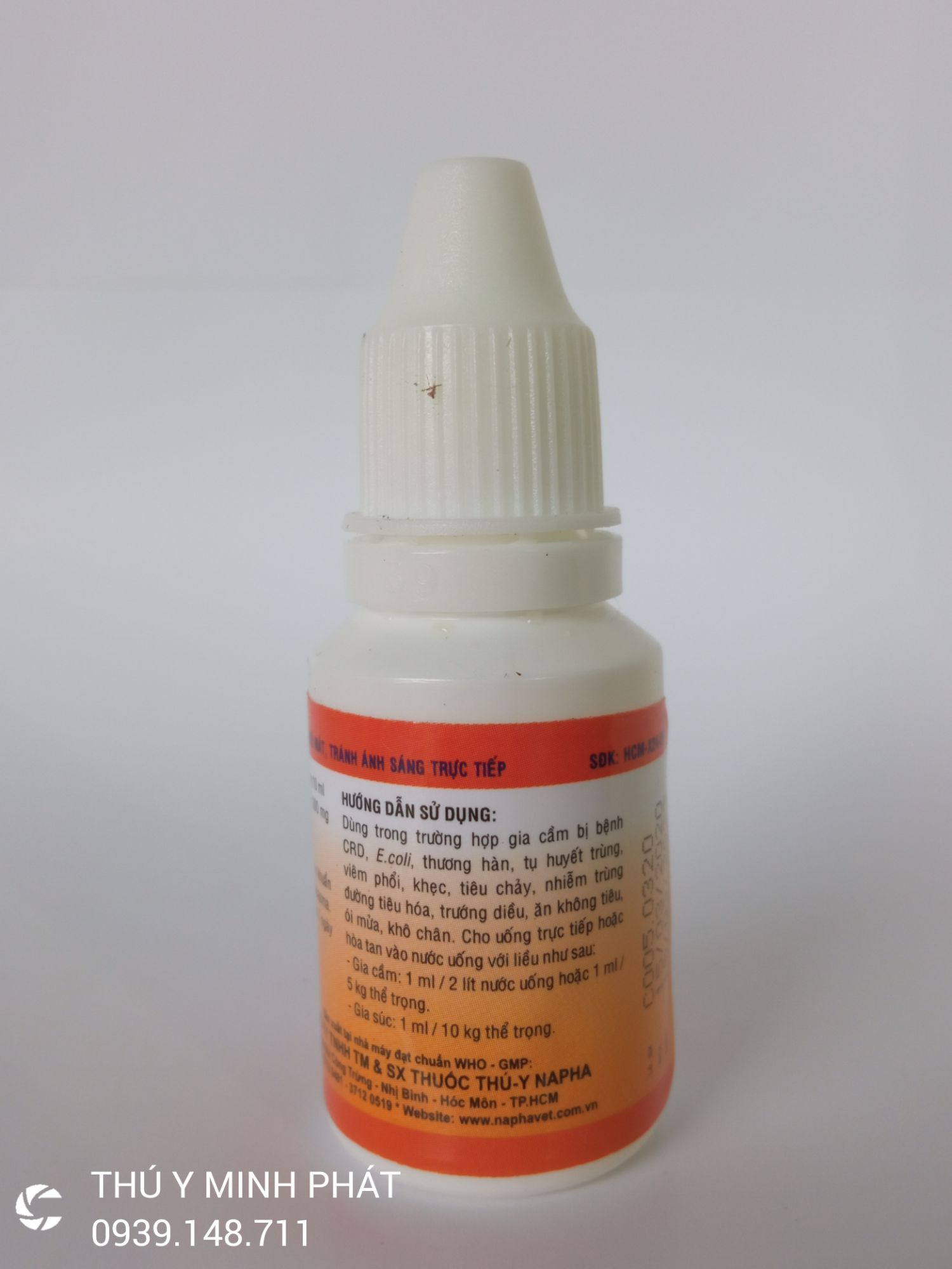 NORFLOX 10% CHAI 10ML TIÊU CHẢY, VIÊM PHỔI