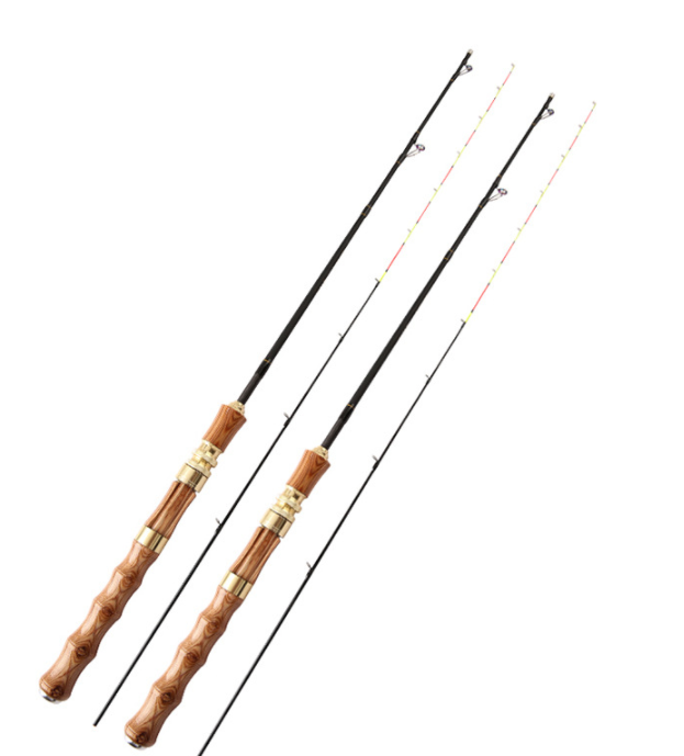 Cần câu ikada cán gỗ cao cấp - cần câu bè , câu tôm