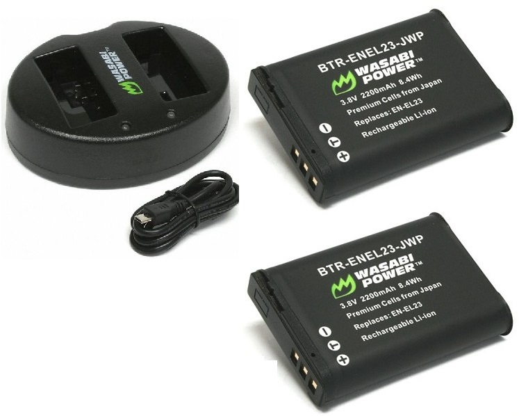 Sạc máy ảnh Wasabi for EN-EL23
