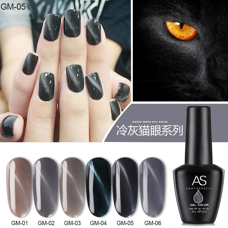 Sơn Gel AS vỏ đen Mã GM (cam kết chính hãng lựa màu tự do hơn 2000 màu)