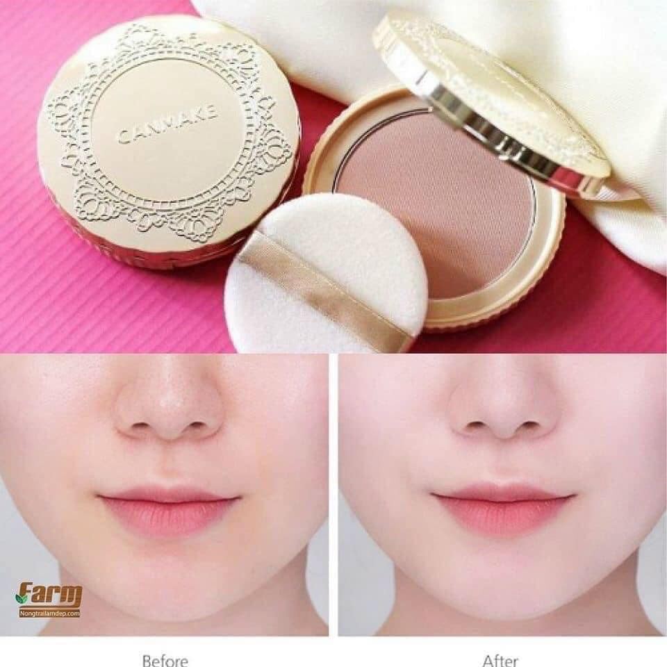 Phấn phủ Canmake Marshmallow Finish Powder Nhật Bản đủ màu MO ML MP MB