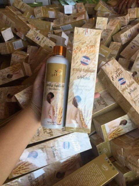 [HCM]Sữa tắm Trắng da Ngọc Trai Sữa Non & Lúa Mạch Erina 300ml