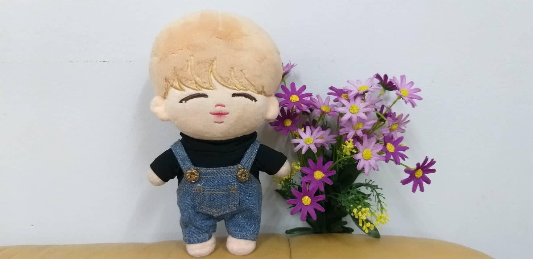 Outfit doll 20 kpop yếm Jean nam
