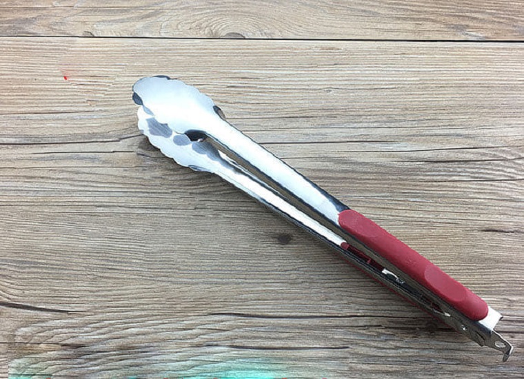 KẸP GẮP BÁNH INOX 22 CM