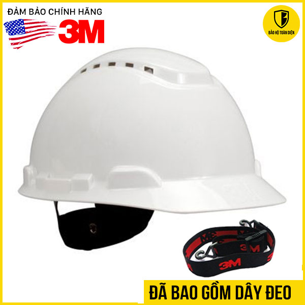 [HCM]Mũ bảo hộ 3M H701V (có valve có lỗ thoáng khí)