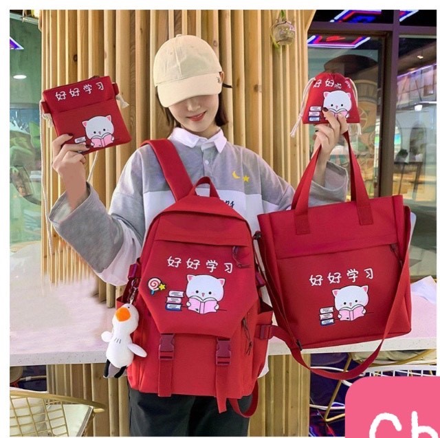 SET BALO NỮ 4 MÓN HỌC BÀI CHĂM CHỈ CB82