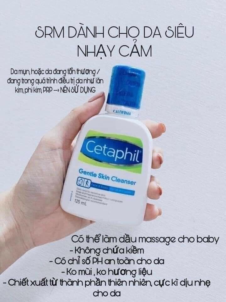 [Hàng Chính Hãng] Sữa rửa mặt Cetaphil 125ml