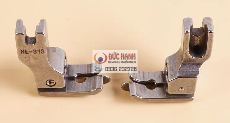 Chân vịt tra cổ mí lọt khe NR-31S máy công nghiệp 1 kim