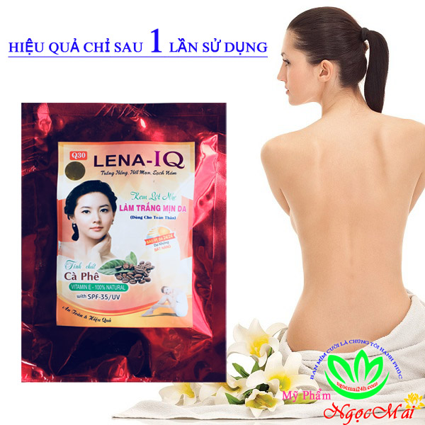 Kem lột nhẹ làm trắng mịn da toàn thân Q30 LENA-IQ - 250g