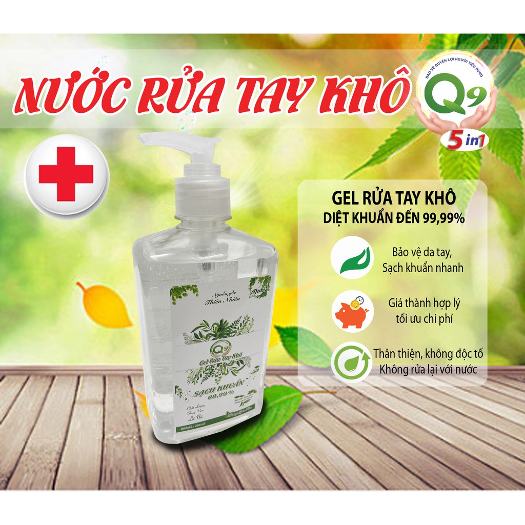 [ Chính Hãng-500ml-lỗi đổi mới ] Gel Rửa tay khô Kleen Ajuki 500ml