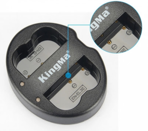 Sạc đôi Kingma cho pin EN-EL3E