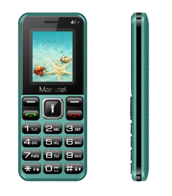 MASSTEL IZI 16 4G LTE Màn hình đầy màu sắc Điện thoại LCD 1,7 inch Xanh lam Đen Bảo hành pin 1000-1999mAh | Lazada.vn