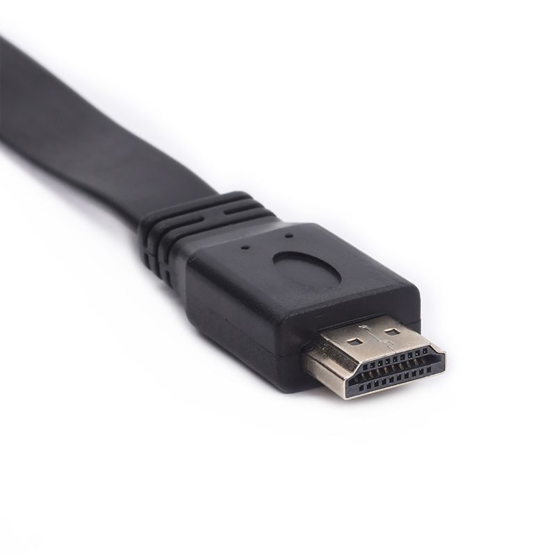 Dây cáp HDMI 2 đầu có Ethernet tốc độ cao dạng dẹt dài 10 mét