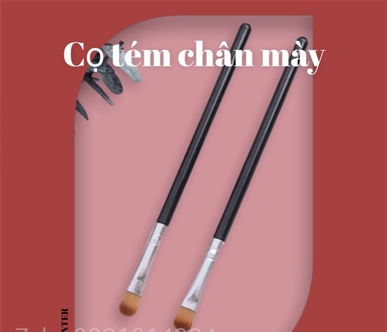 Cọ tém lông mày che khuyết điểm