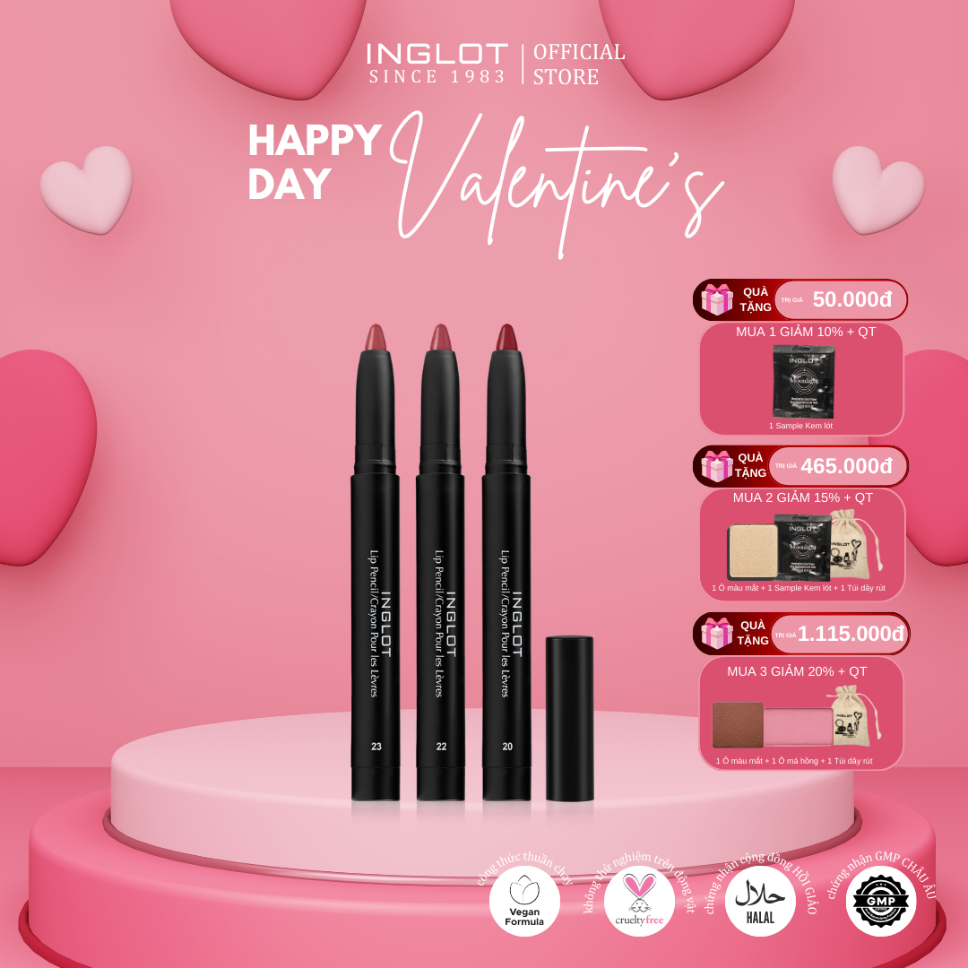 Son bút chì Amc Lip Pencil INGLOT (4.5g)