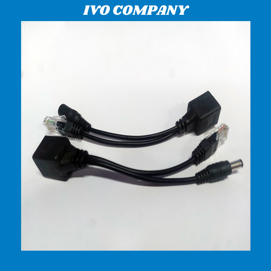 [HCM]Bộ Jack POE Tải Nguồn Theo Dây Mạng Cổng RJ45