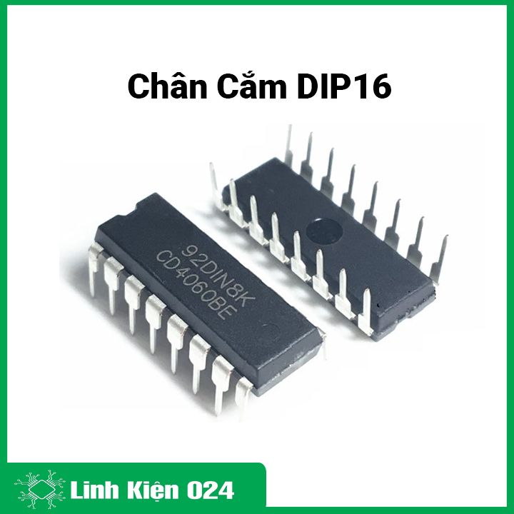 Ic chức năng cd4060be dip16/sop16